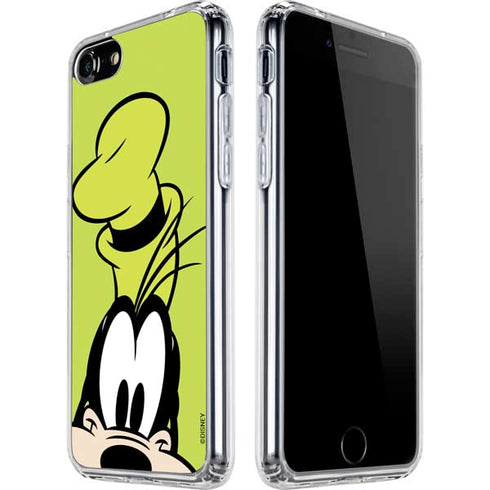 Disney Friends Goofy Up Close iPhone SE (2nd & 3rd Gen) Clear Case