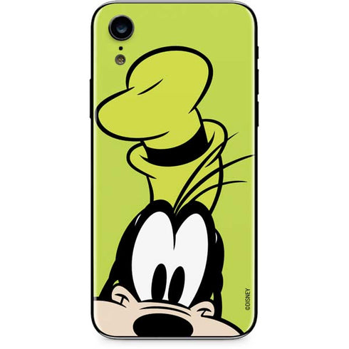 Disney Friends Goofy Up Close iPhone XR Skin