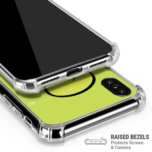 Disney Friends Goofy Up Close iPhone XS Max Clear Case