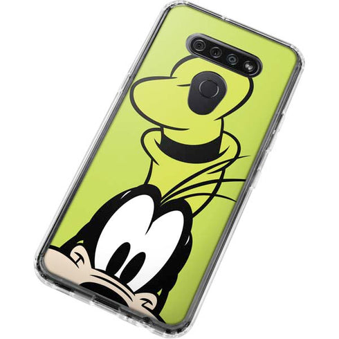 Disney Friends Goofy Up Close LG K51/Q51 Clear Case