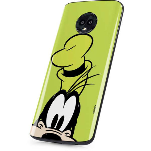 Disney Friends Goofy Up Close Moto G6 Skin