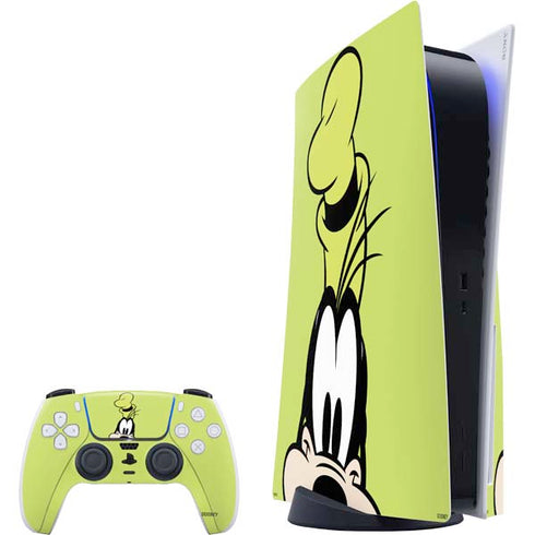 Disney Friends Goofy Up Close PS5 Bundle Skin