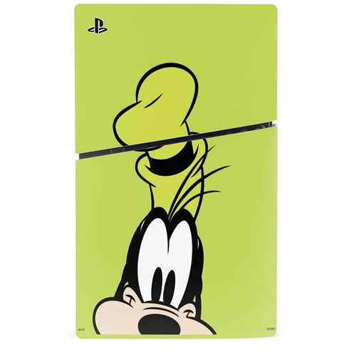 Disney Friends Goofy Up Close PS5 Slim Disk Console Skin