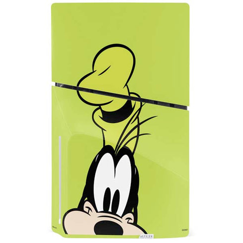 Disney Friends Goofy Up Close PS5 Slim Disk Console Skin
