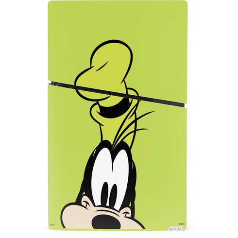 Disney Friends Goofy Up Close PS5 Slim Digital Edition Bundle Skin