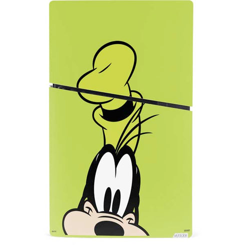 Disney Friends Goofy Up Close PS5 Slim Digital Edition Console Skin