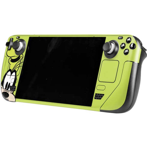 Disney Friends Goofy Up Close Steam Deck Handheld Gaming Computer Skin