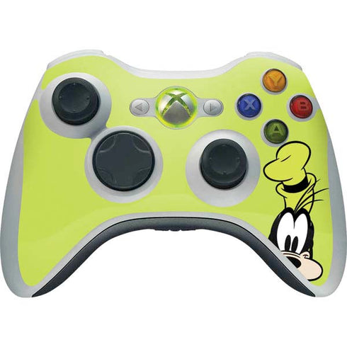 Disney Friends Goofy Up Close Xbox 360 Wireless Controller Skin