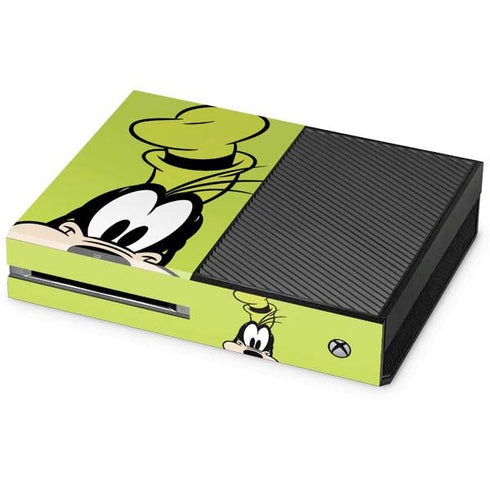 Disney Friends Goofy Up Close Xbox One Console Skin