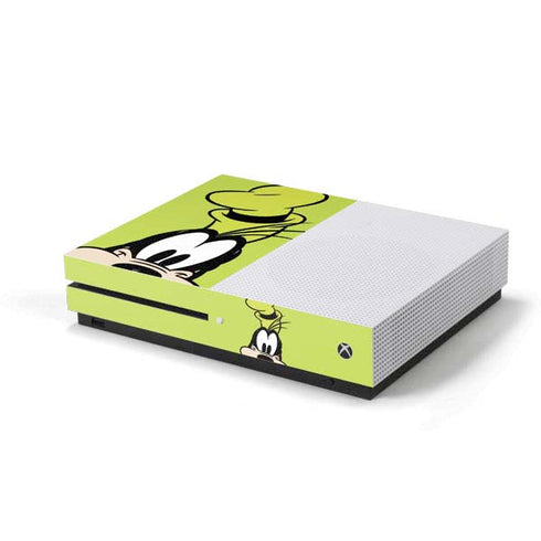 Disney Friends Goofy Up Close Xbox One S Console Skin
