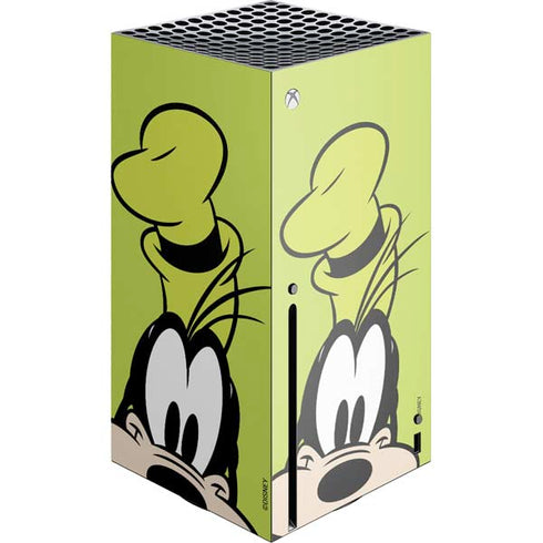 Disney Friends Goofy Up Close Xbox Series X Console Skin