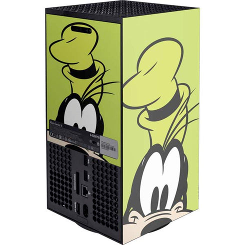 Disney Friends Goofy Up Close Xbox Series X Console Skin