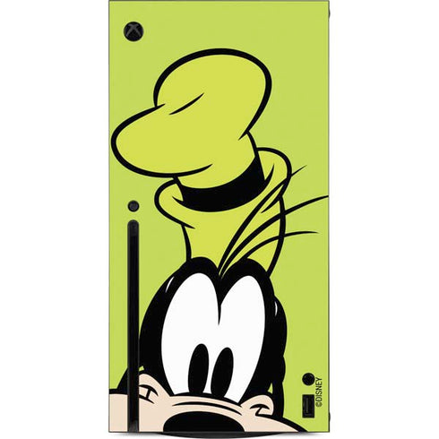 Disney Friends Goofy Up Close Xbox Series X Console Skin