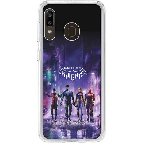 DC Comics Gotham Knights Characters Galaxy A20 Clear Case