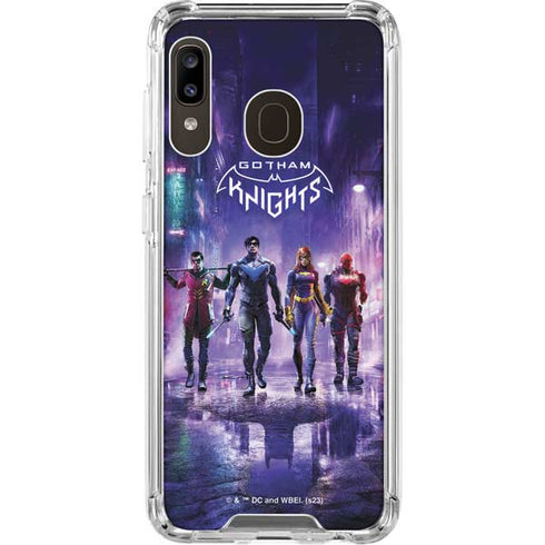 DC Comics Gotham Knights Characters Galaxy A30 Clear Case