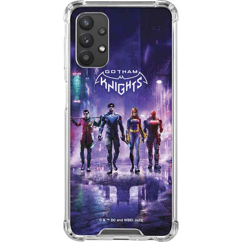 DC Comics Gotham Knights Characters Galaxy A32 5G Clear Case