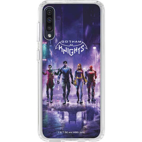 DC Comics Gotham Knights Characters Galaxy A50 Clear Case