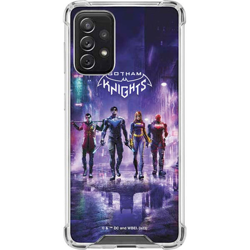 DC Comics Gotham Knights Characters Galaxy A72 5G Clear Case