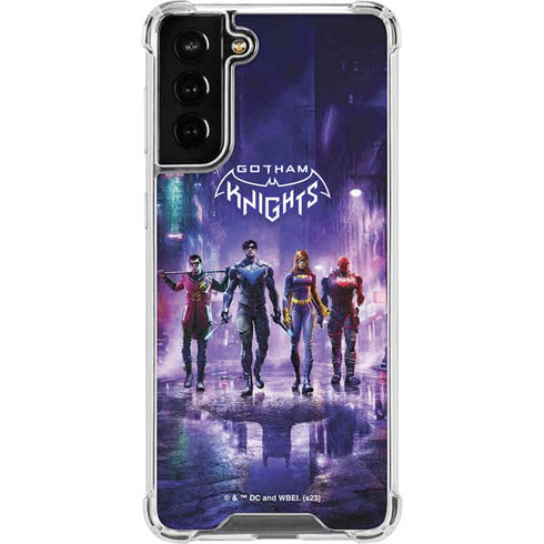 DC Comics Gotham Knights Characters Galaxy S21 FE Clear Case