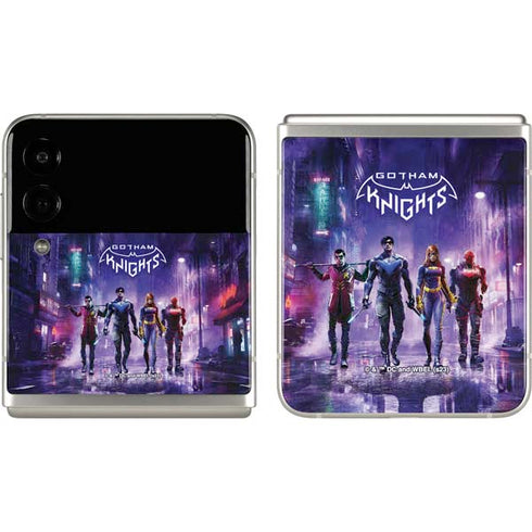 DC Comics Gotham Knights Characters Galaxy Z Flip3 5G Skin