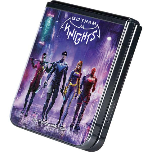 DC Comics Gotham Knights Characters Galaxy Z Flip5 5G Skin