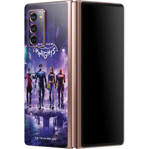DC Comics Gotham Knights Characters Galaxy Z Fold2 5G Skin
