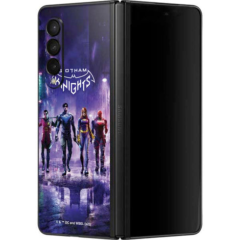 DC Comics Gotham Knights Characters Galaxy Z Fold3 5G Skin