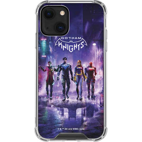 DC Comics Gotham Knights Characters iPhone 13 Mini Clear Case