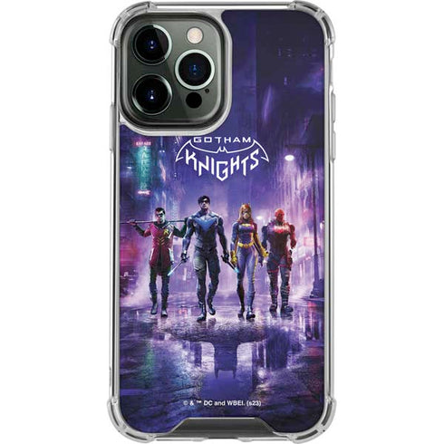 DC Comics Gotham Knights Characters iPhone 14 Pro Max Clear Case