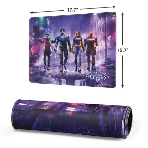 DC Comics Gotham Knights Characters Gaming Mouse Pad