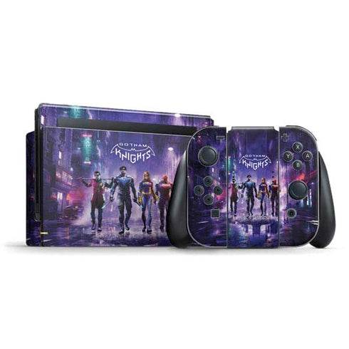 DC Comics Gotham Knights Characters Nintendo Switch Bundle Skin