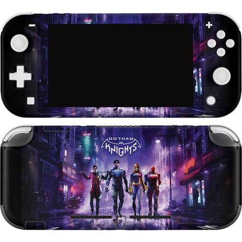DC Comics Gotham Knights Characters Nintendo Switch Lite Skin