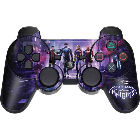 DC Comics Gotham Knights Characters PS3 Dual Shock wireless controller Skin