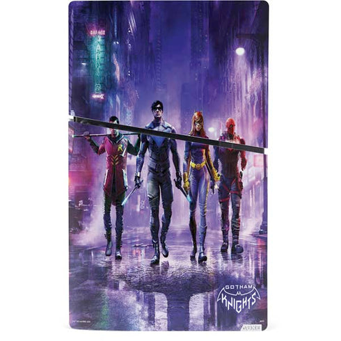 DC Comics Gotham Knights Characters PS5 Slim Digital Edition Console Skin