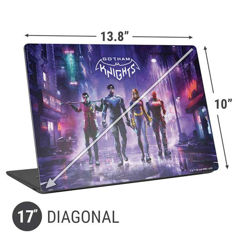 DC Comics Gotham Knights Characters Universal Laptop 17in (13.8 x 10in) Skin