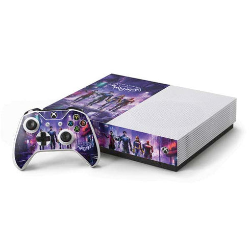 DC Comics Gotham Knights Characters Xbox One S All-Digital Edition Bundle Skin