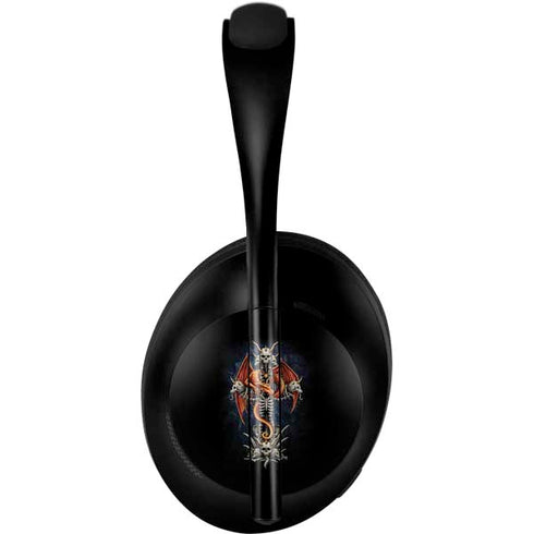 Gothic Dragon & Skull Cross by Sarah Richter Bose Noise Cancelling Headphones 700 Skin