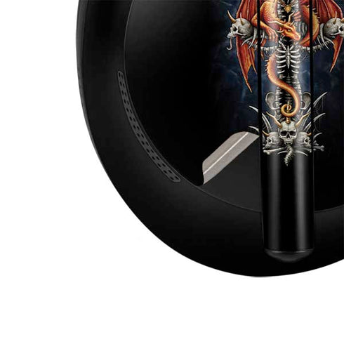 Gothic Dragon & Skull Cross by Sarah Richter Bose Noise Cancelling Headphones 700 Skin