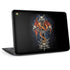 Gothic Dragon & Skull Cross by Sarah Richter HP Chromebook Skin