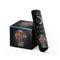 Gothic Dragon & Skull Cross by Sarah Richter Fire TV Cube Skin