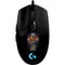 Gothic Dragon & Skull Cross by Sarah Richter G203 Prodigy RGB Wired Gaming Mouse Skin