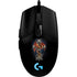 Gothic Dragon & Skull Cross by Sarah Richter G203 Prodigy RGB Wired Gaming Mouse Skin