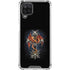 Gothic Dragon & Skull Cross by Sarah Richter Galaxy A12 Clear Case
