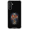 Gothic Dragon & Skull Cross by Sarah Richter Galaxy A54 5G Clear Case