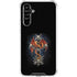 Gothic Dragon & Skull Cross by Sarah Richter Galaxy A54 5G Clear Case