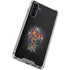 Gothic Dragon & Skull Cross by Sarah Richter Galaxy A54 5G Clear Case
