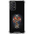 Gothic Dragon & Skull Cross by Sarah Richter Galaxy A72 5G Clear Case