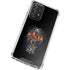 Gothic Dragon & Skull Cross by Sarah Richter Galaxy A72 5G Clear Case