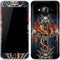 Gothic Dragon & Skull Cross by Sarah Richter Galaxy J3 Skin
