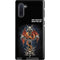 Gothic Dragon & Skull Cross by Sarah Richter Galaxy Note 10 Pro Case